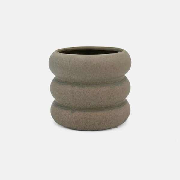 Caterpillar Ceramic Plant Pot