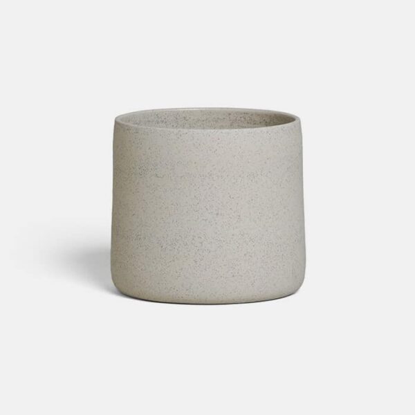 White Speckle Plant Pot